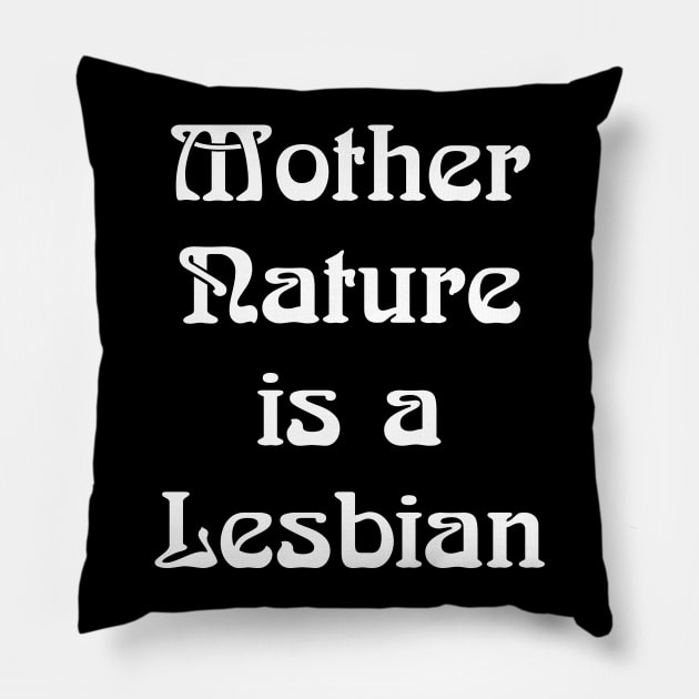 Mother Nature Pillow by TheCosmicTradingPost