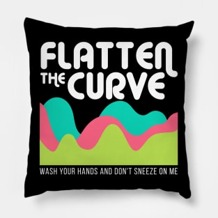 Flatten the Curve Pillow