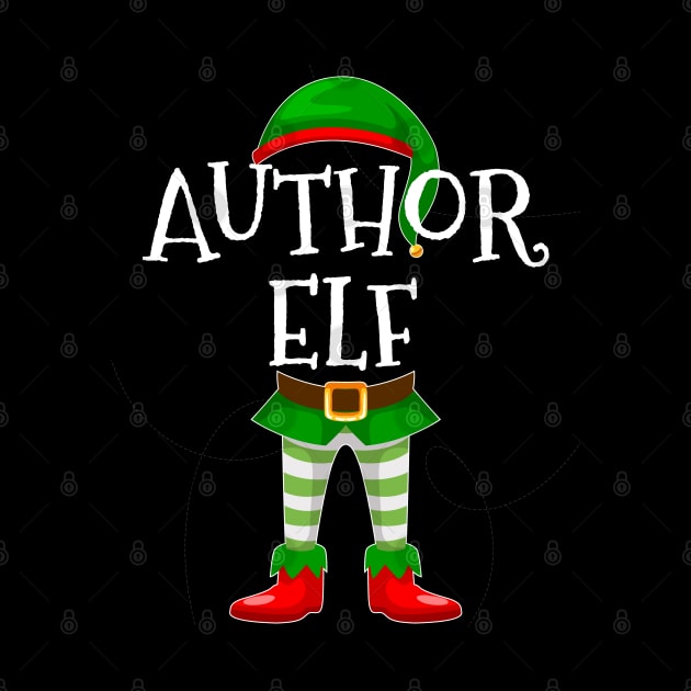 Author Elf Matching Family Christmas Gift Design by DoFro