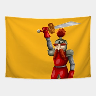 knight knighty cartoon animatronic HD - 3D Tapestry