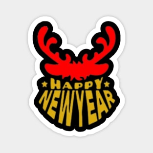 HAPPY NEW YEARR Magnet