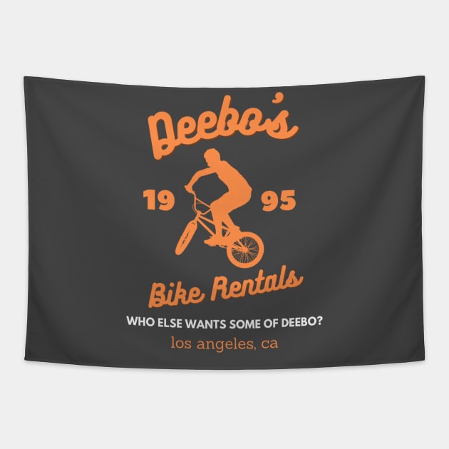 Deebo's Bike Rentals who else wants some of deebo? los angeles Tapestry by Yourex