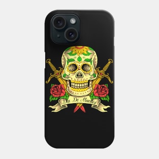 Dia De Muertos Tattoo Phone Case