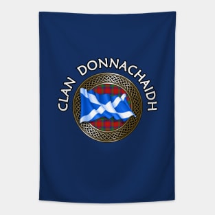 Clan Donnachaidh Crest & Tartan Knot Tapestry