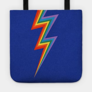 Rainbow Lightning Tote