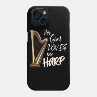 Harpist Harp Phone Case