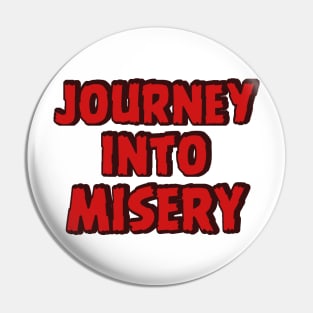 Journey Into Misery - Logo Pin