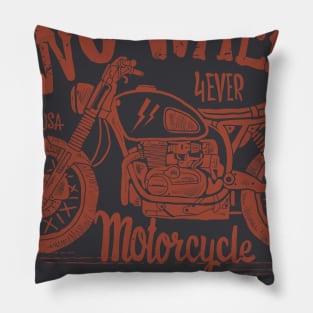 West Coast Two Wheels Pillow