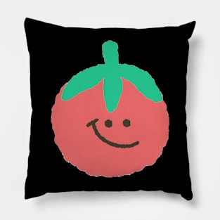 fun smiley tomato Pillow