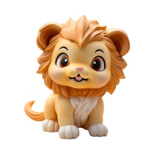 Adorable Kawaii Baby Lion T-Shirt