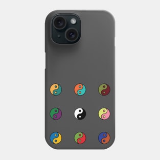 The Colors of Yin - Yang Phone Case