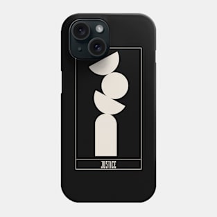 Justice: "Balance and Integrity" Phone Case