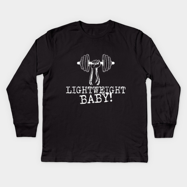 Lightweight Baby Weightlifting Kids Long Sleeve T Shirt