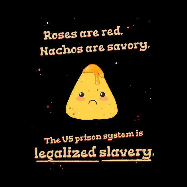 Roses are Red, Nachos are Savory, The US Prison System is Legalized Slavery by Savage Gray