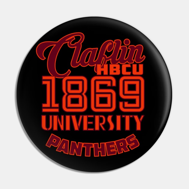 Claflin University 1869 Apparel Pin by HBCU Classic Apparel Co