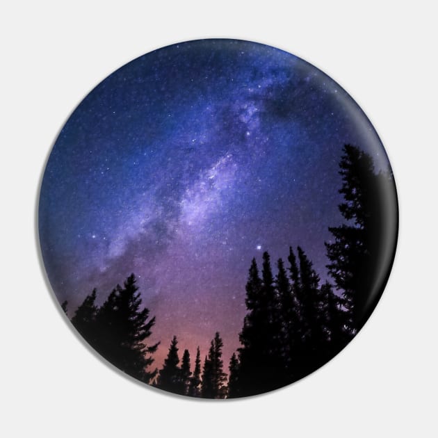 Conifers Reaching to Milky Way Pin by Alpenglow Workshop