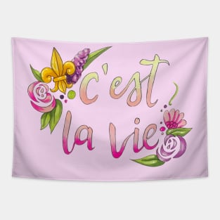 C’est la Vie Tapestry