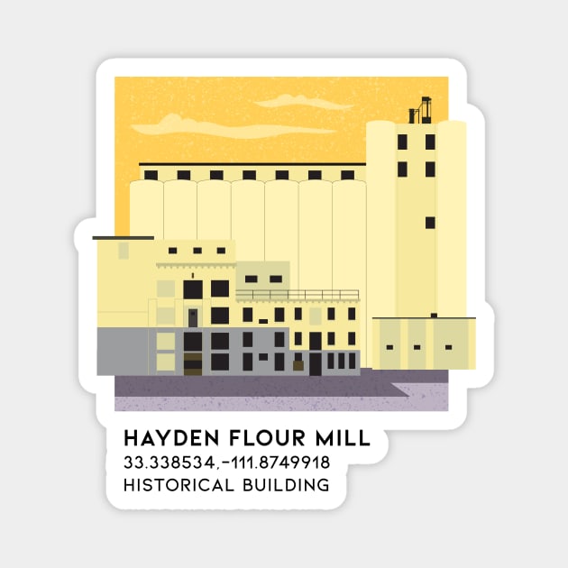 Hayden Flour Mill Magnet by DreamBox