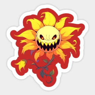 Flowey Sticker by Poulpimoune