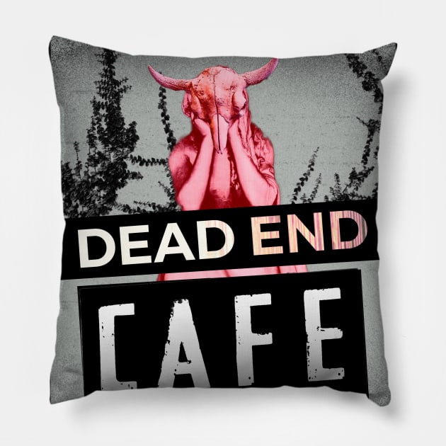 Dead End Cafe Pillow by L'Appel du Vide Designs by Danielle Canonico