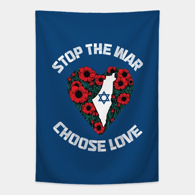 stand for israel - stop the war Tapestry by whatyouareisbeautiful