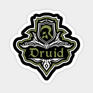 D&D Druid Class Crest Magnet