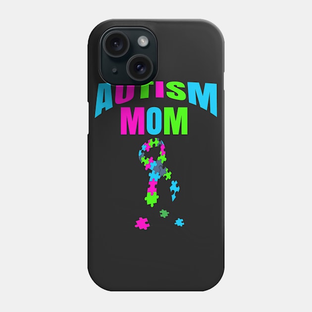 Autism Mom Phone Case by letnothingstopyou