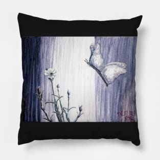 Butterfly at the Veil Pillow