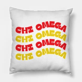 Chi Omega Pillow