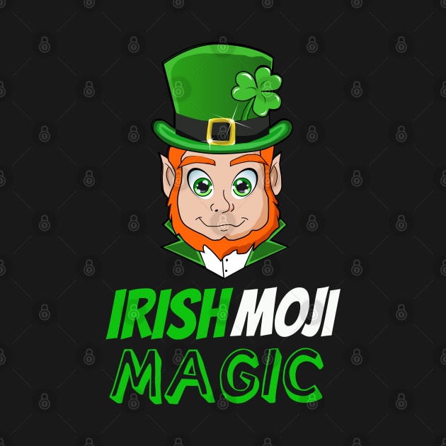 Funny Saint Patricks Day IrishMOJI Magic Leprechaun by BansheeApps