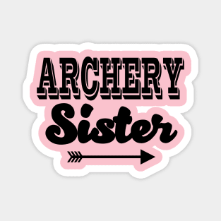 Archery Sister Magnet