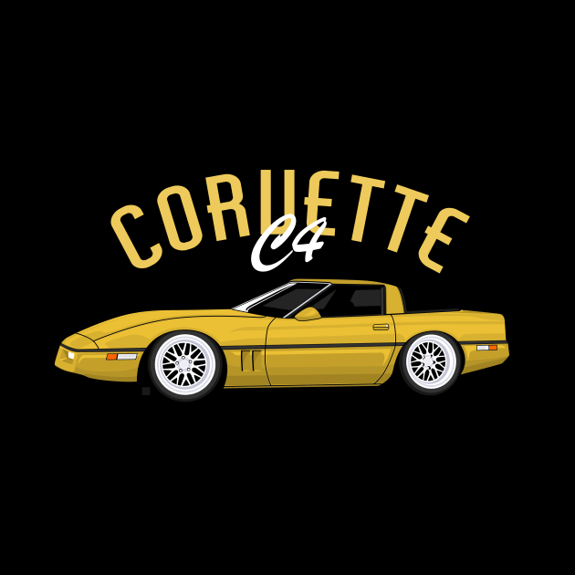 Corvette C4 Sport Car by masjestudio