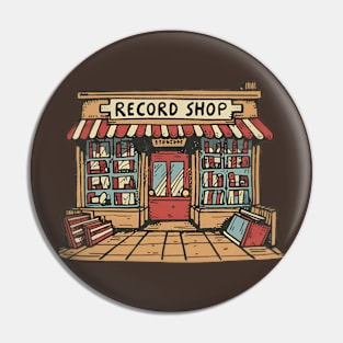 record shop Pin