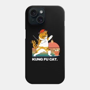 Kung fu cat funny Phone Case