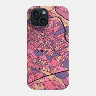 Kitchener Map Pattern in Purple & Pink Phone Case