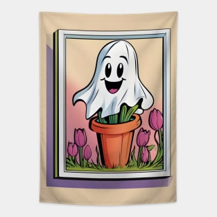 Ghost Flower Tapestry