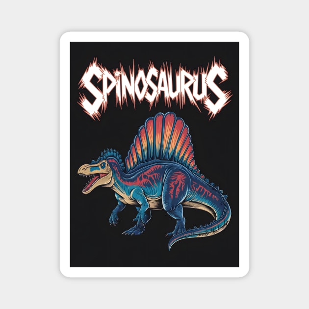 Spinosaurus Dinosaur Magnet by animegirlnft