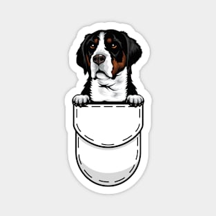 Funny Great Swiss Mountain Pocket Dog Magnet