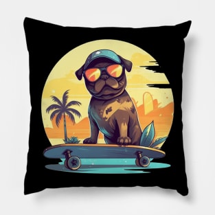 Livin La Vida Pug Life Pillow