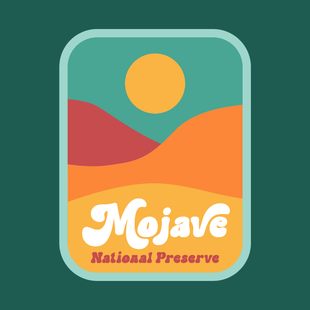 Mojave National Preserve Patch Camping Joshua Tree California by PodDesignShop