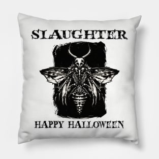 slaughter retro Pillow