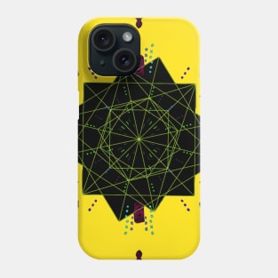 Traveling Hypercubes Phone Case