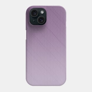 Pastel Purple Gradient Stripes Phone Case