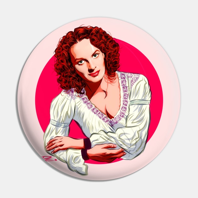 Maureen O'Hara - An illustration by Paul Cemmick Pin by PLAYDIGITAL2020