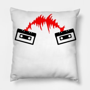 Audio Cassette Retro Pillow