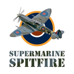 Supermarine Spitfire and Roundel T-Shirt