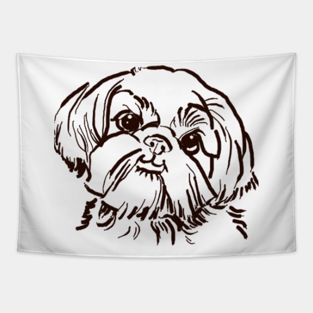 the Shih Tzu love of my life! Tapestry by lalanny