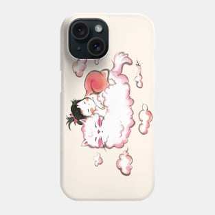 Cat cloud day dream Phone Case