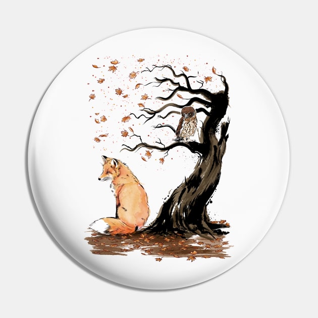 Winds of Autumn Pin by DrMonekers