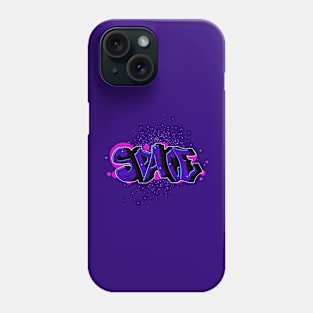 Space Graffiti Style Design Phone Case